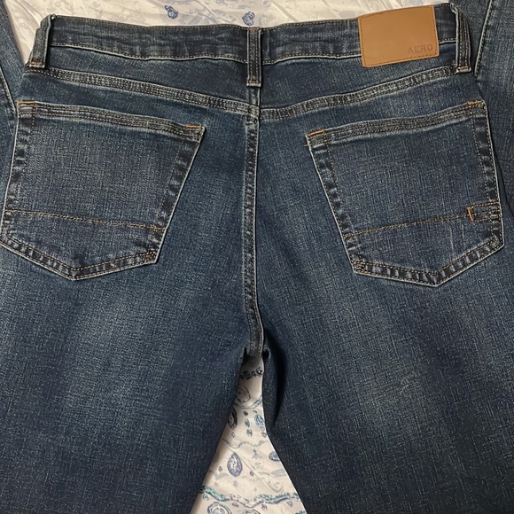 NWOT Men’s Aero Jeans Skinny Size 32x34 - Picture 4 of 10